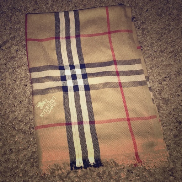 Burberry Other Authenticburberry London Scarf Poshmark